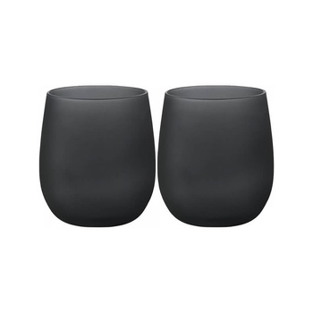 Komplet szklanek Brunner Set Waterglass Blacksatin