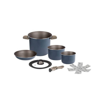 Zestaw garnków aluminiowych TORRALTA Brunner 9+1 22cm
