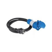 Kabel przyłączeniowy CEE z wtyczka Schuko 1,5m prosty