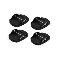 Stopki pod podpory stabilizujące Carbest 4 szt. czarne