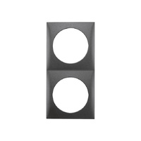 Ramka podwójna Berker antracyt