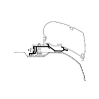 Adapter markizy Thule 6002, 6900 Ducato od 2007