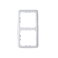 Ramka podwójna 113x60 mm szara