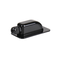 Przejściówka dachowa pojedyncza na przewody Carbest czarna