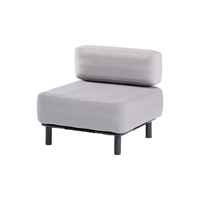 Sofa dmuchana One Bar szara