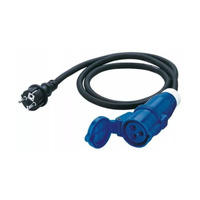 Kabel przyłączeniowy CEE / Schuko prosty 1,5m Carbest