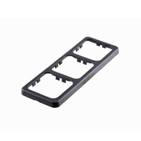 Ramka potrójna 170x60 mm czarna