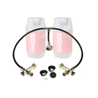 Zestaw napełniania dwóch butli GasBank SINGLE (kompozytowa)