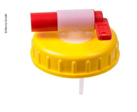 Korek z kranem DIN 96