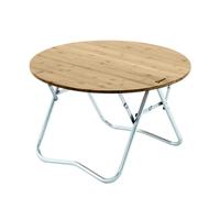 Stolik bambusowy okrągły Outwell śr. 65 cm 