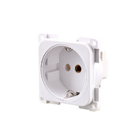Wkładka Schuko 2-biegunowa 10/16 A 250 V biała