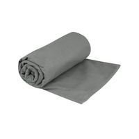 Ręcznik plażowy szybkoschnący SeaToSummit Drylite Towel Microfibre M szary
