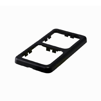 Ramka podwójna 113x60 mm czarna