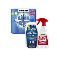Zestaw Thetford - Aqua Kem Blue 0,78l + Bathroom Cleaner + Aqua Soft 4 rolki