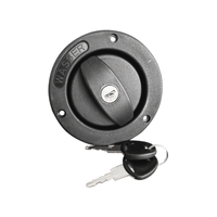 Wlew wody czystej z kluczykiem Fawo czarny