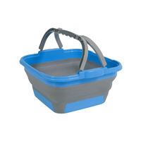 Składane wiadro Brunner Cleo Fold-Away 13l niebieskie