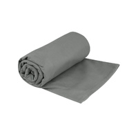 Ręcznik plażowy szybkoschnący SeaToSummit Drylite Towel Microfibre L szary