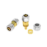 Złączka prosta 180° - PCV Ø8 / Ø8 mm GOMET