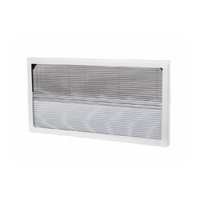 Ramka wewnętrzna z zaciemnieniem i siatką przeciw owadom do okien Carbest Comfort  45x50 cm