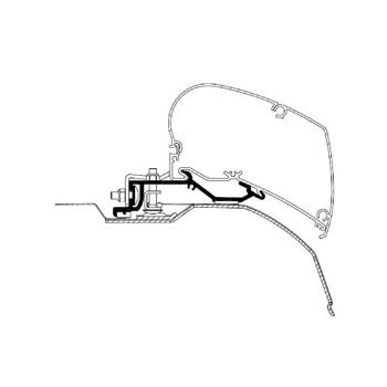 Adapter markizy Thule do Mercedes Sprinter H2 2007