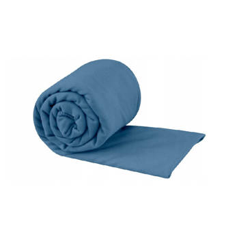 Ręcznik plażowy szybkoschnący SeaToSummit Pocket Towel L niebieski
