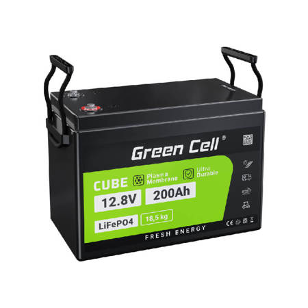 Akumulator LiFePO4 200Ah 12.8V 2560Wh Green Cell