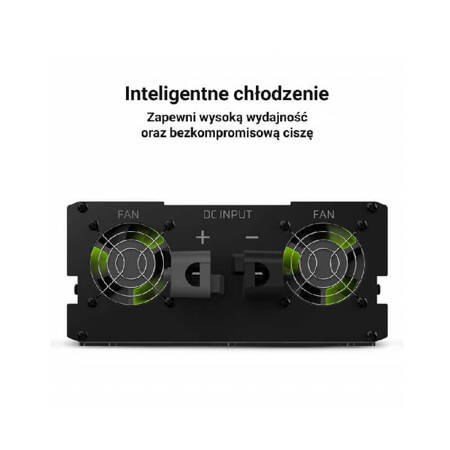 Przetwornica Green Cell INV22 12V na 230V 1500W/3000W 