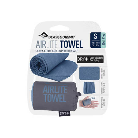 Ręcznik plażowy szybkoschnący SeaToSummit Airlite Towel S granatowy