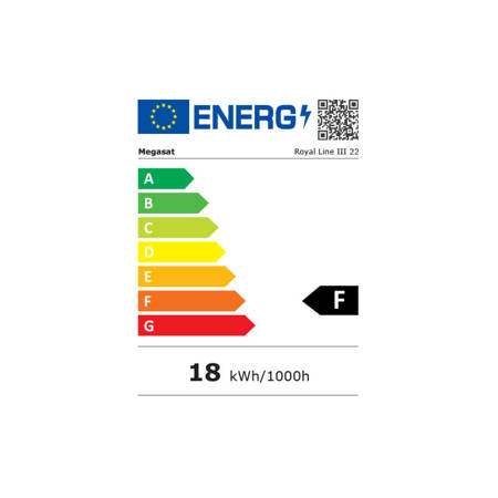 Telewizor Megasat Royal Line III 22'' Smart
